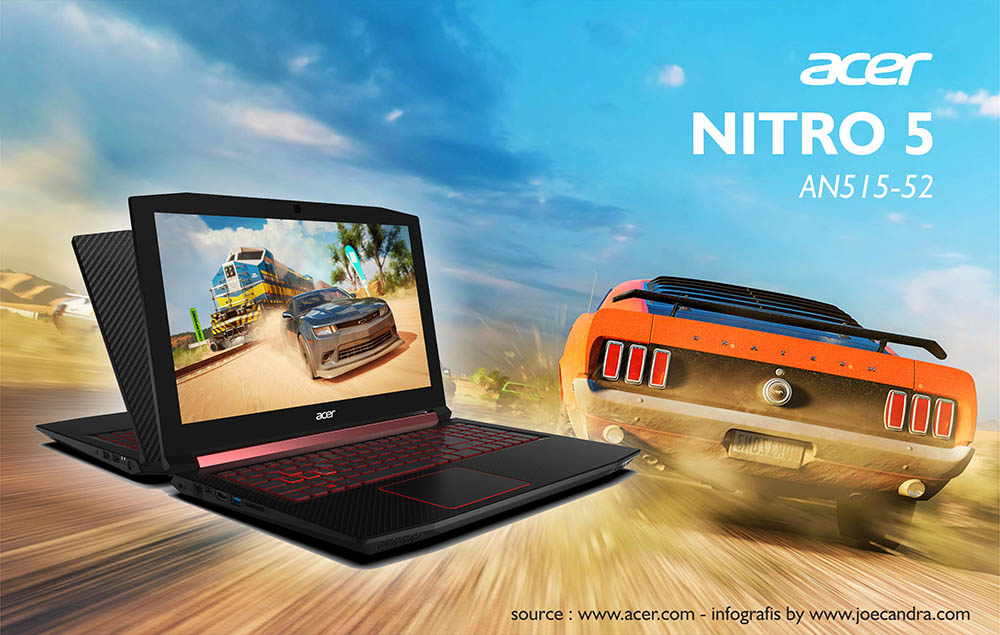 Gaming Lebih Seru Dengan Acer Nitro 5