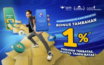 Dapatkan Bonus Tambahan 1% dengan Melakukan Pemindahan Saham ke AJAIB