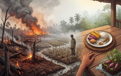 Hutan Terbakar, Piring Kita Terdampak: Mengapa Masa Depan Pangan Dimulai dari Gambut?